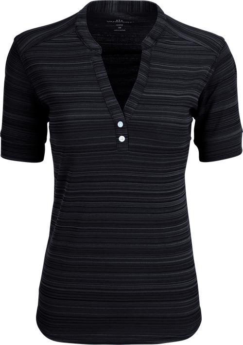 Vansport Ladies Strata Textured Henley