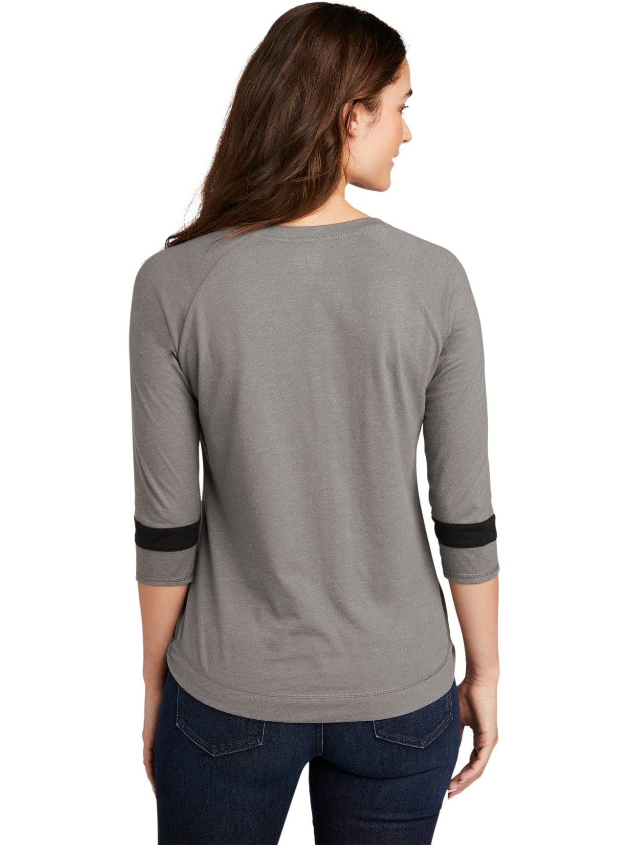 New Era Ladies Tri-Blend 3/4-Sleeve Tee