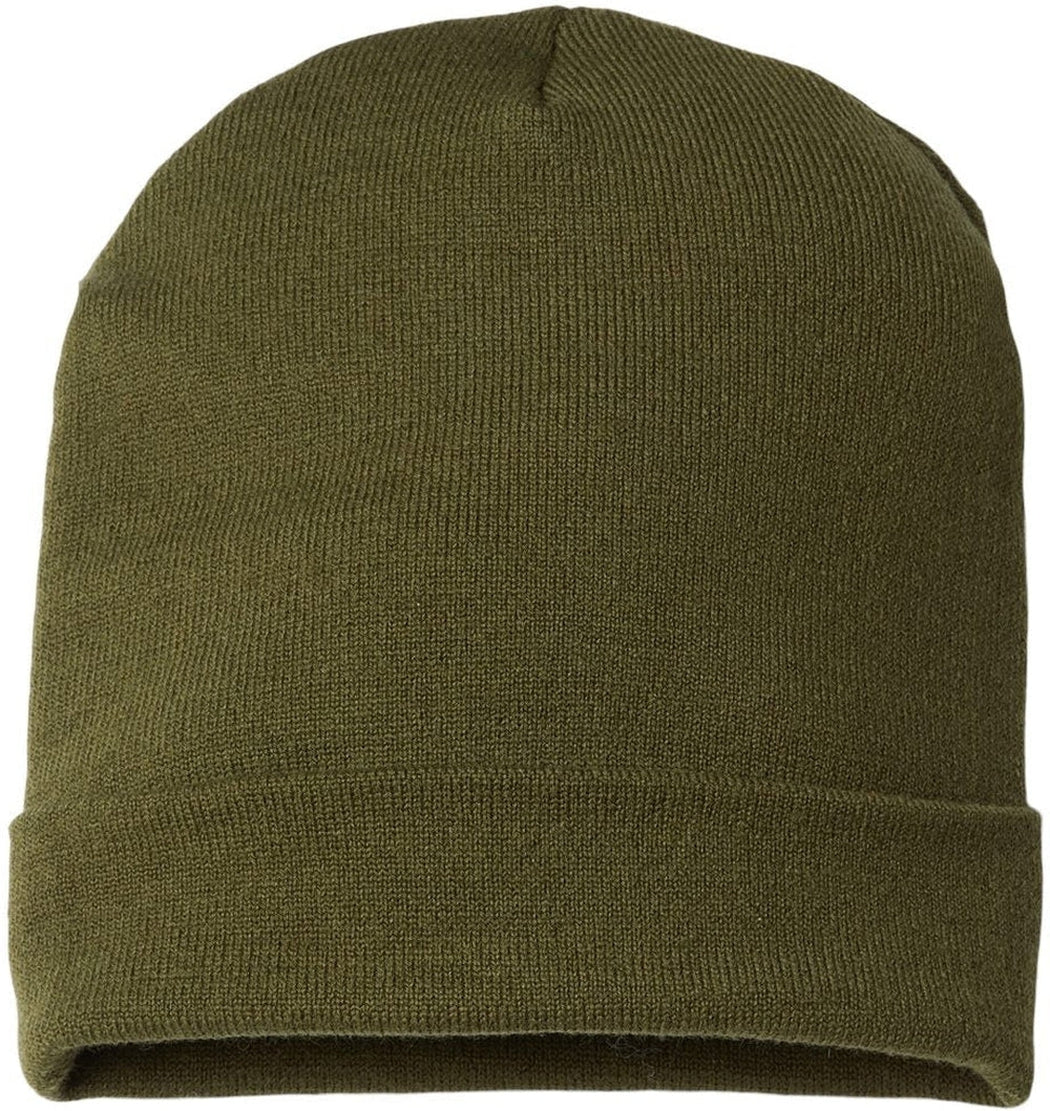 Cap America USA-Made Off Center Patriotic Cuffed Beanie