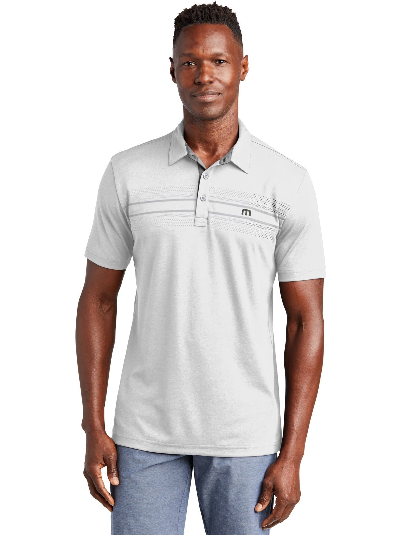 TravisMathew Monterey Chest Stripe Polo