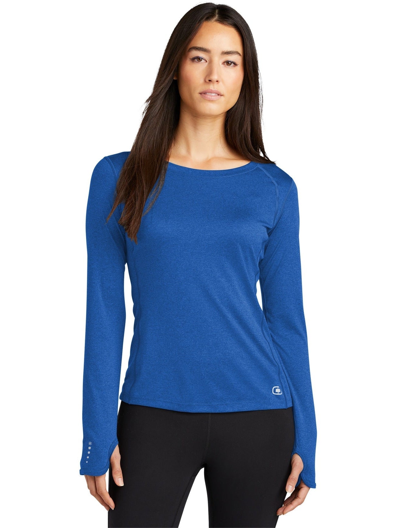 OGIO Endurance Ladies Long Sleeve Pulse Crew