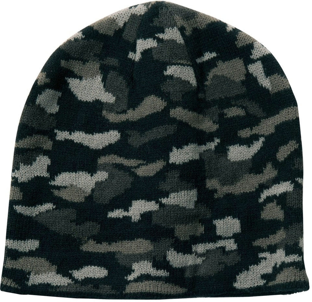 Port & Company Camo Beanie Cap