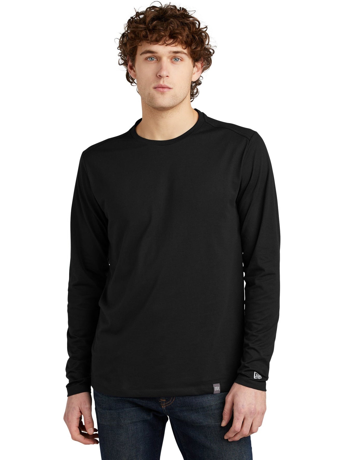 New EraHeritage Blend Long Sleeve Crew Tee