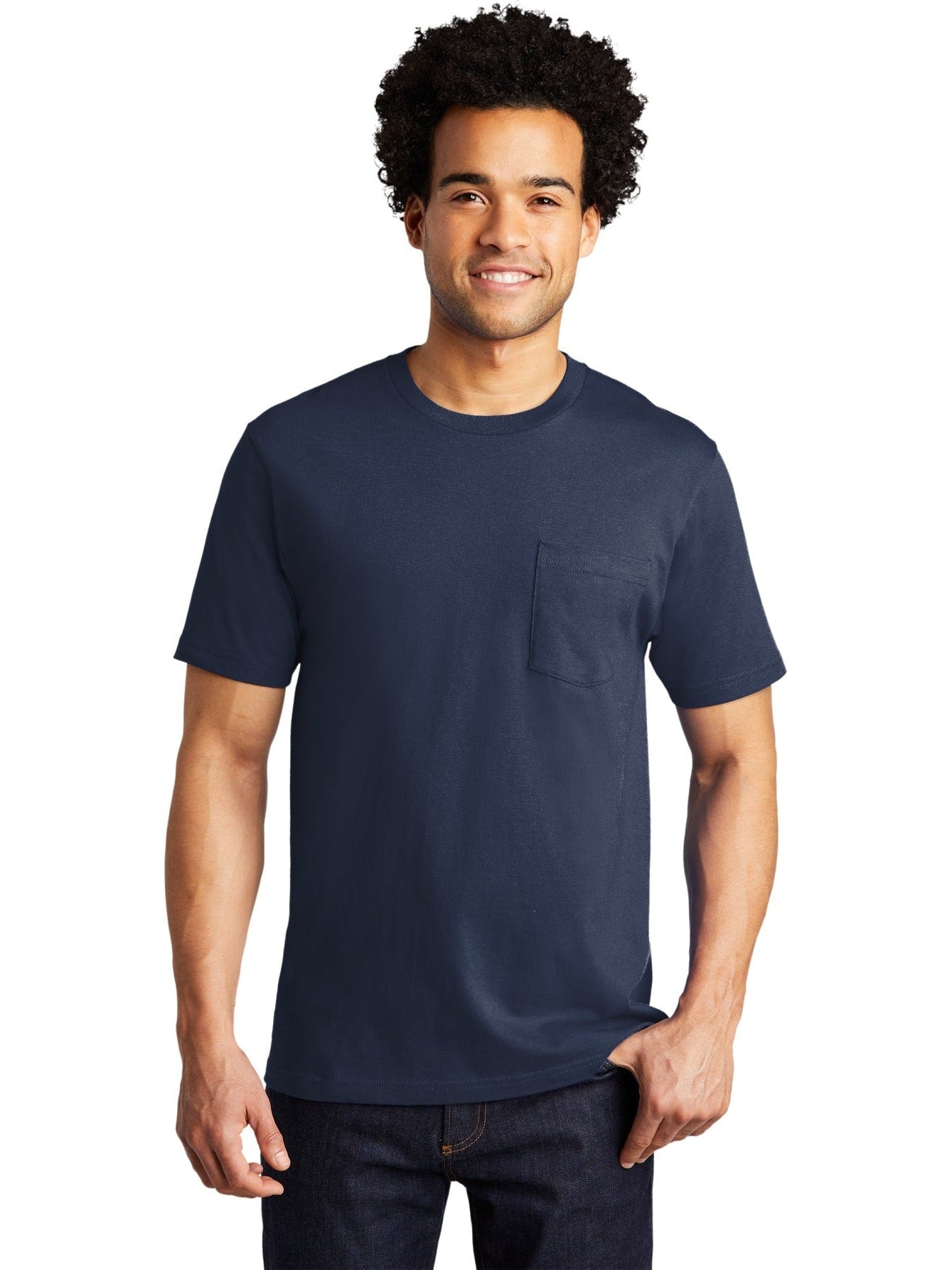 Port & Company Bouncer Pocket Tee