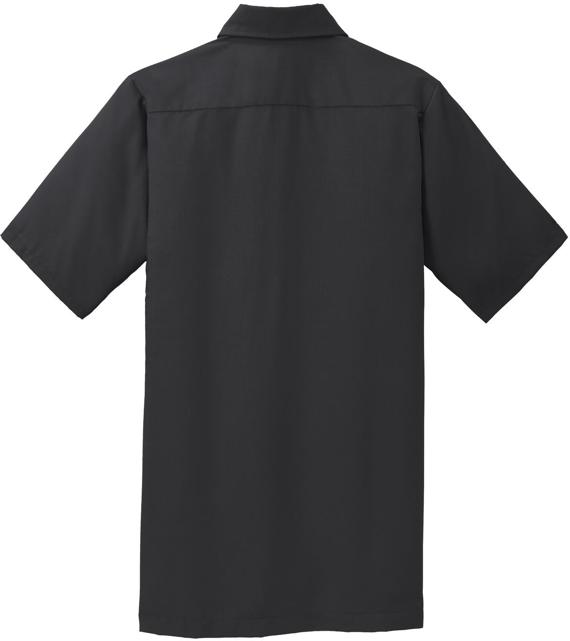 Red KapShort Sleeve Solid Ripstop Shirt