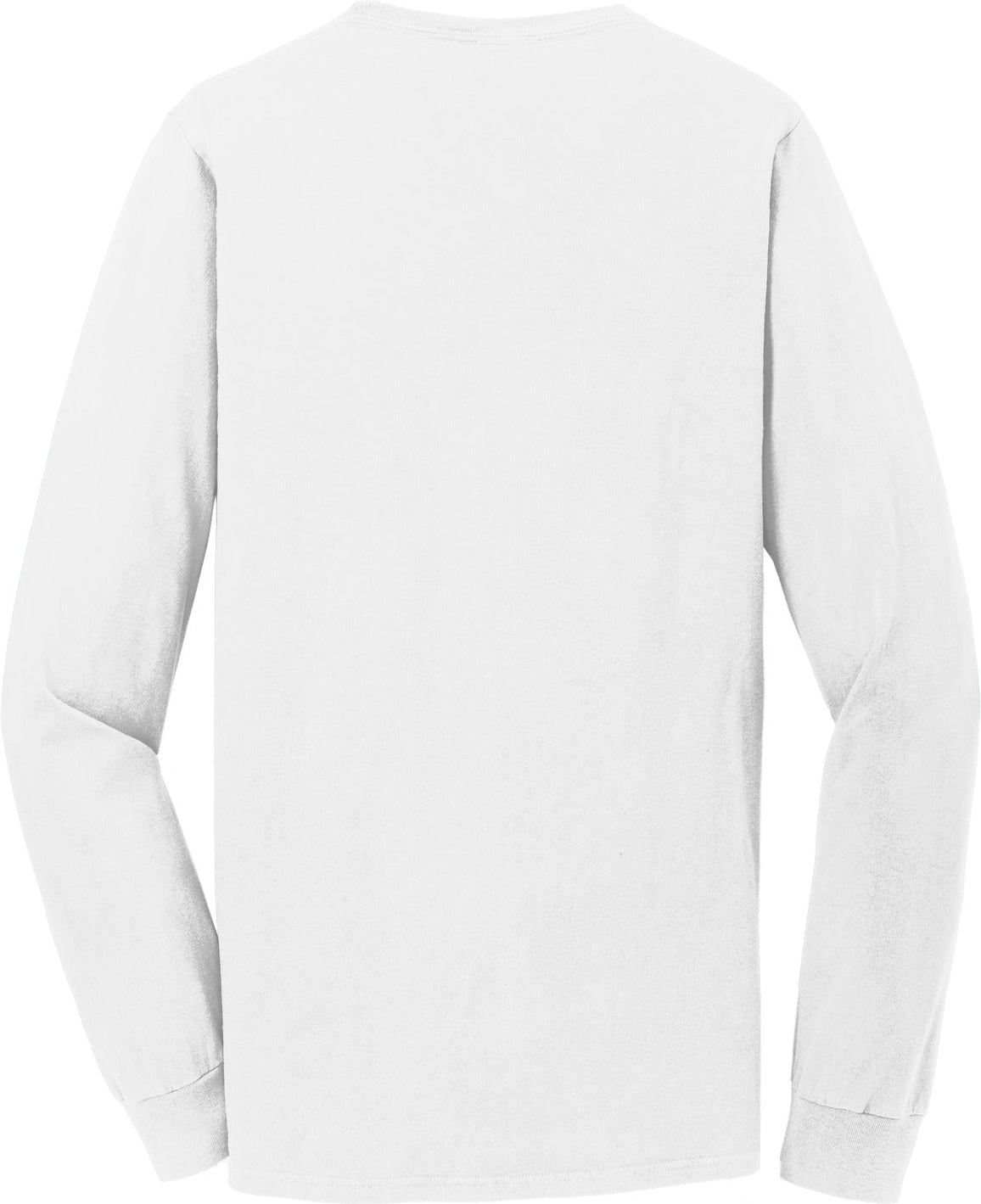 Port & Company Beach Wash Garment-Dyed Long Sleeve Pocket Tee