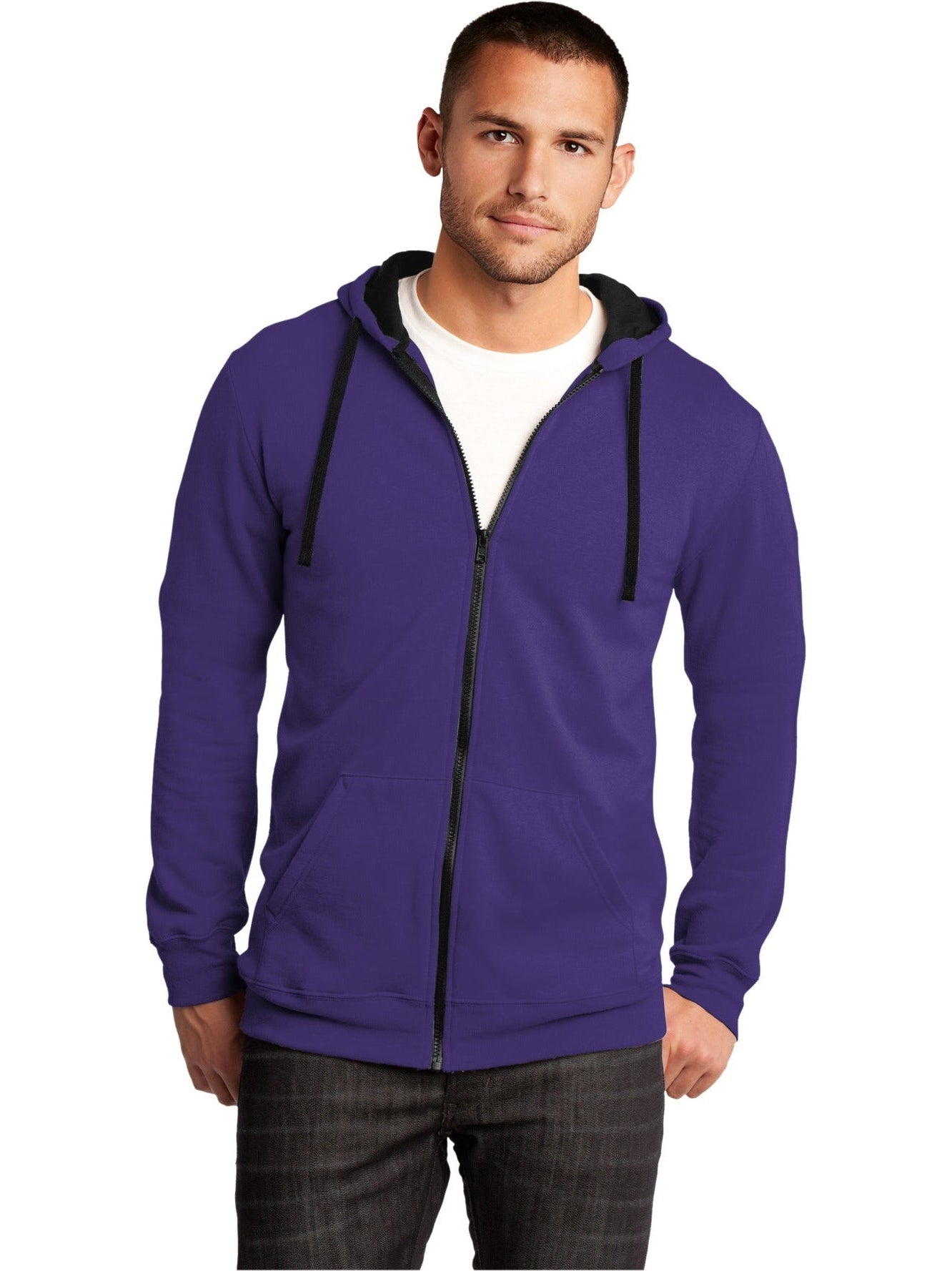 District The Concert Fleece Full-Zip Hoodie