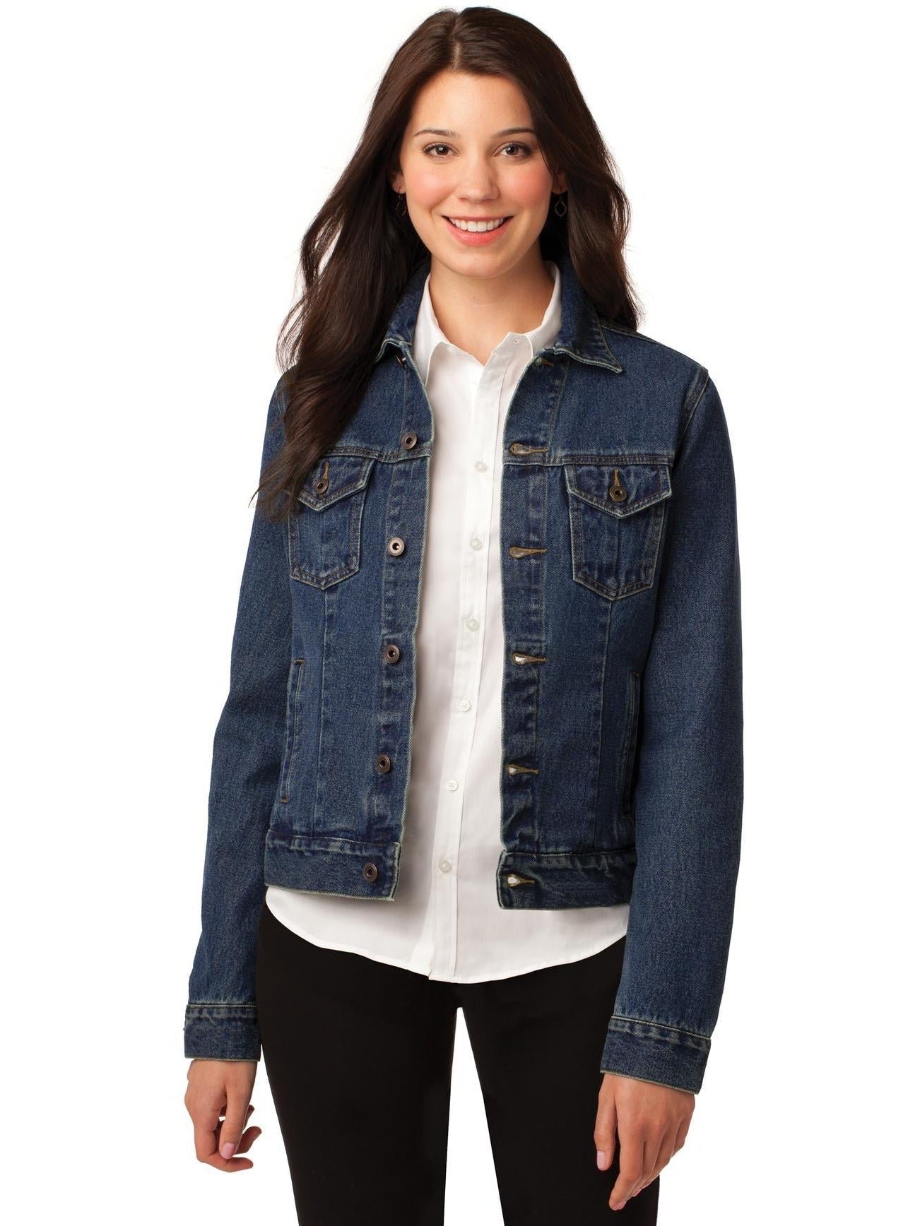 Port Authority Ladies Denim Jacket