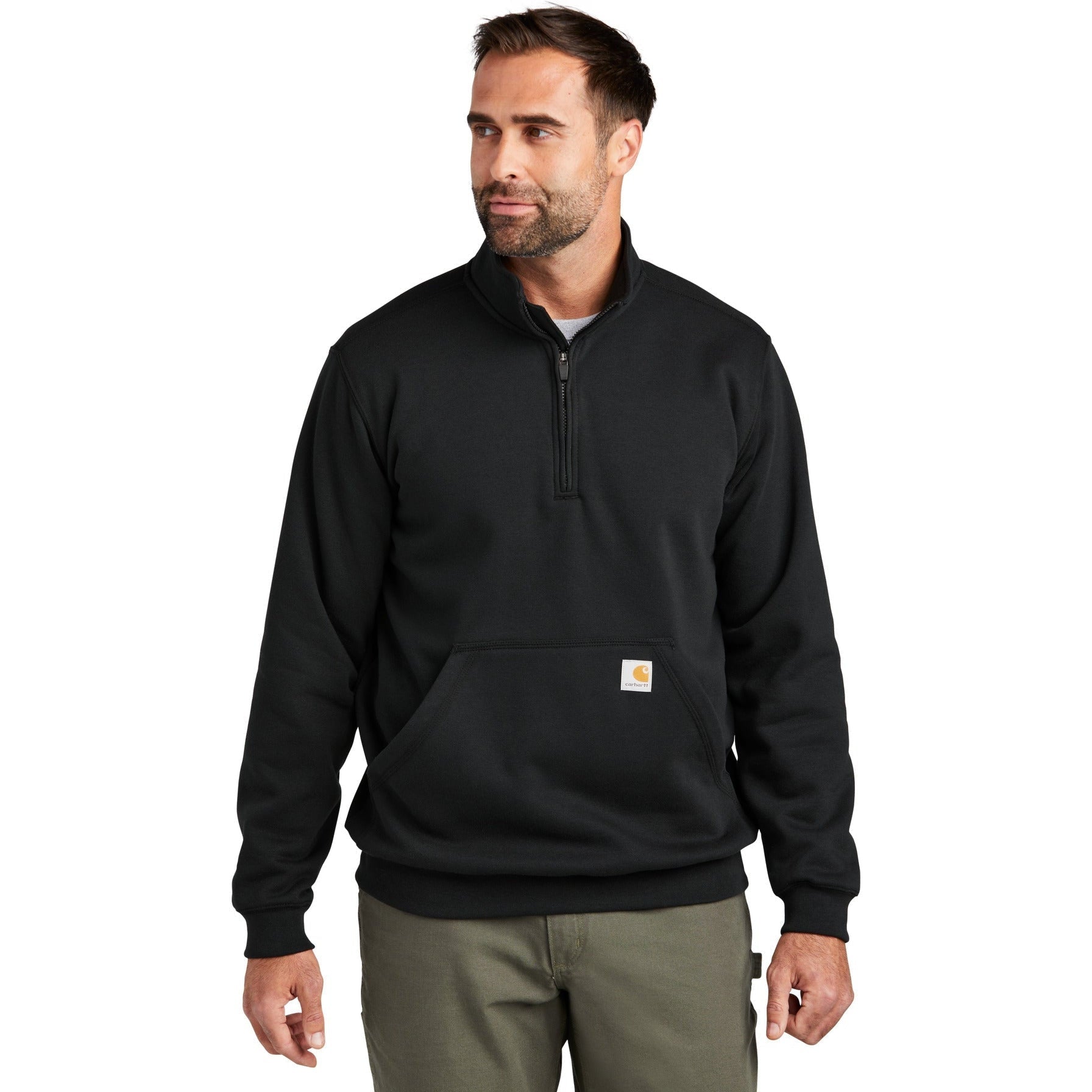 Carhartt Midweight 1/4-Zip Mock Neck Sweatshirt