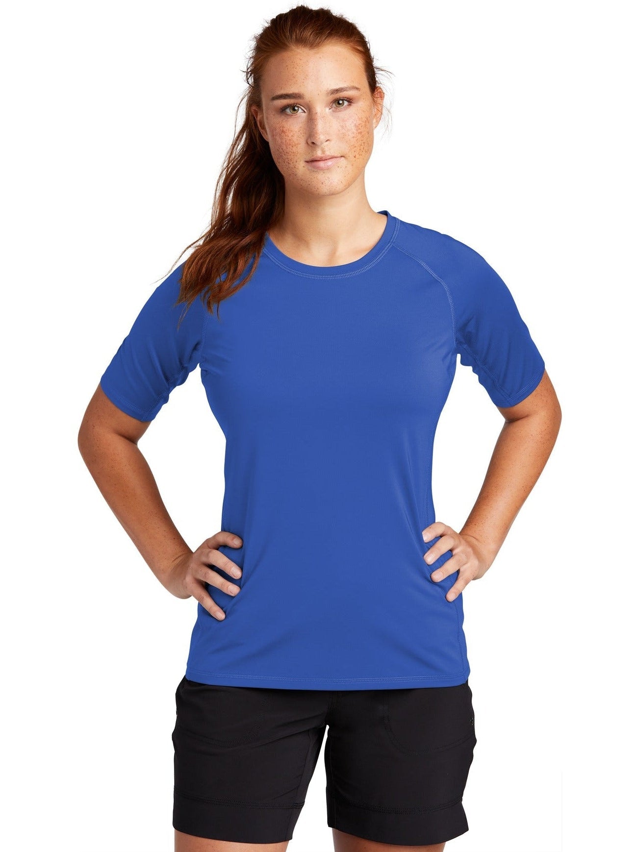 Sport-Tek Ladies Rashguard Tee