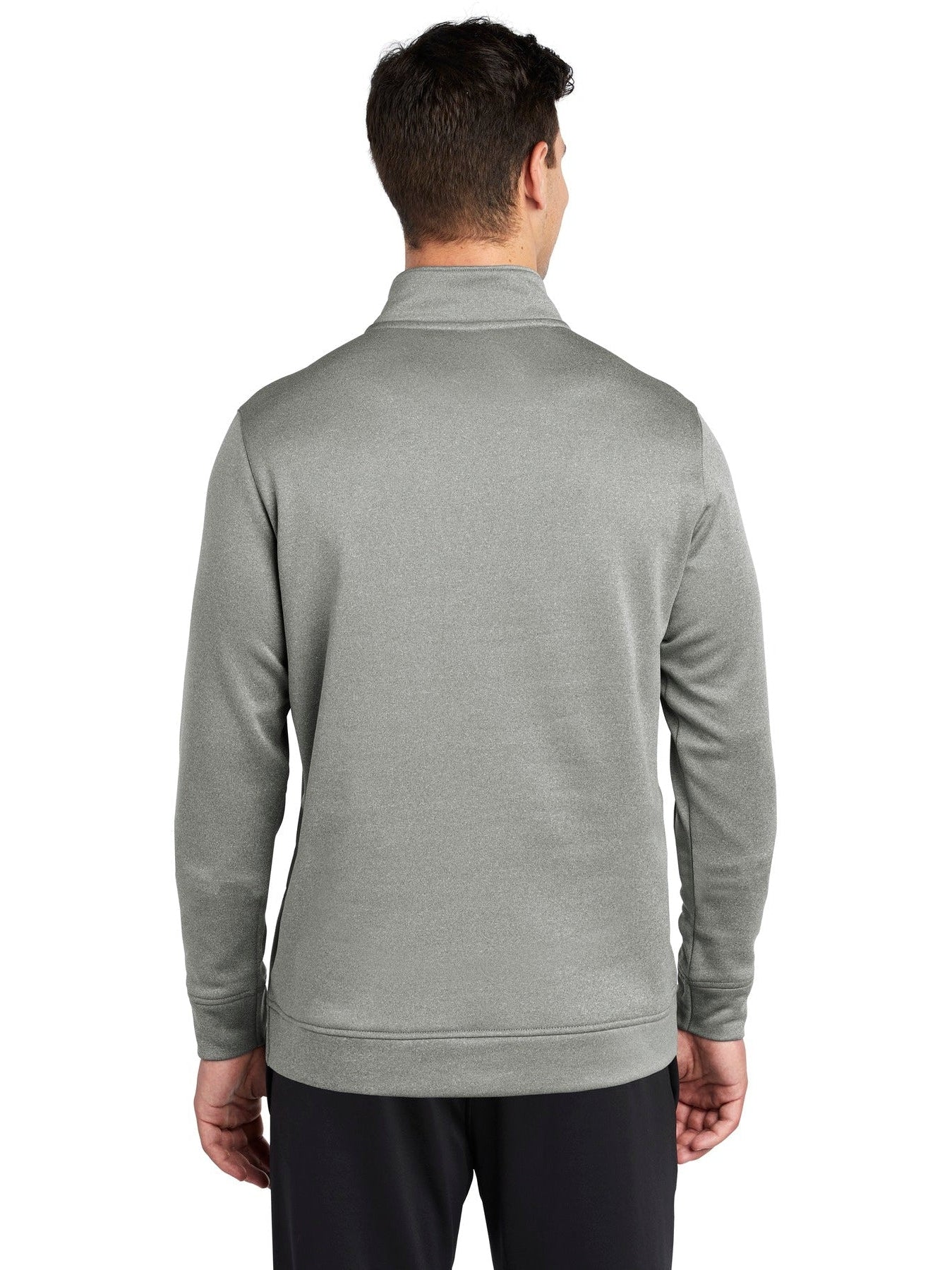 Sport-Tek Posicharge Sport-Wick Heather Fleece 1/4-Zip Pullover