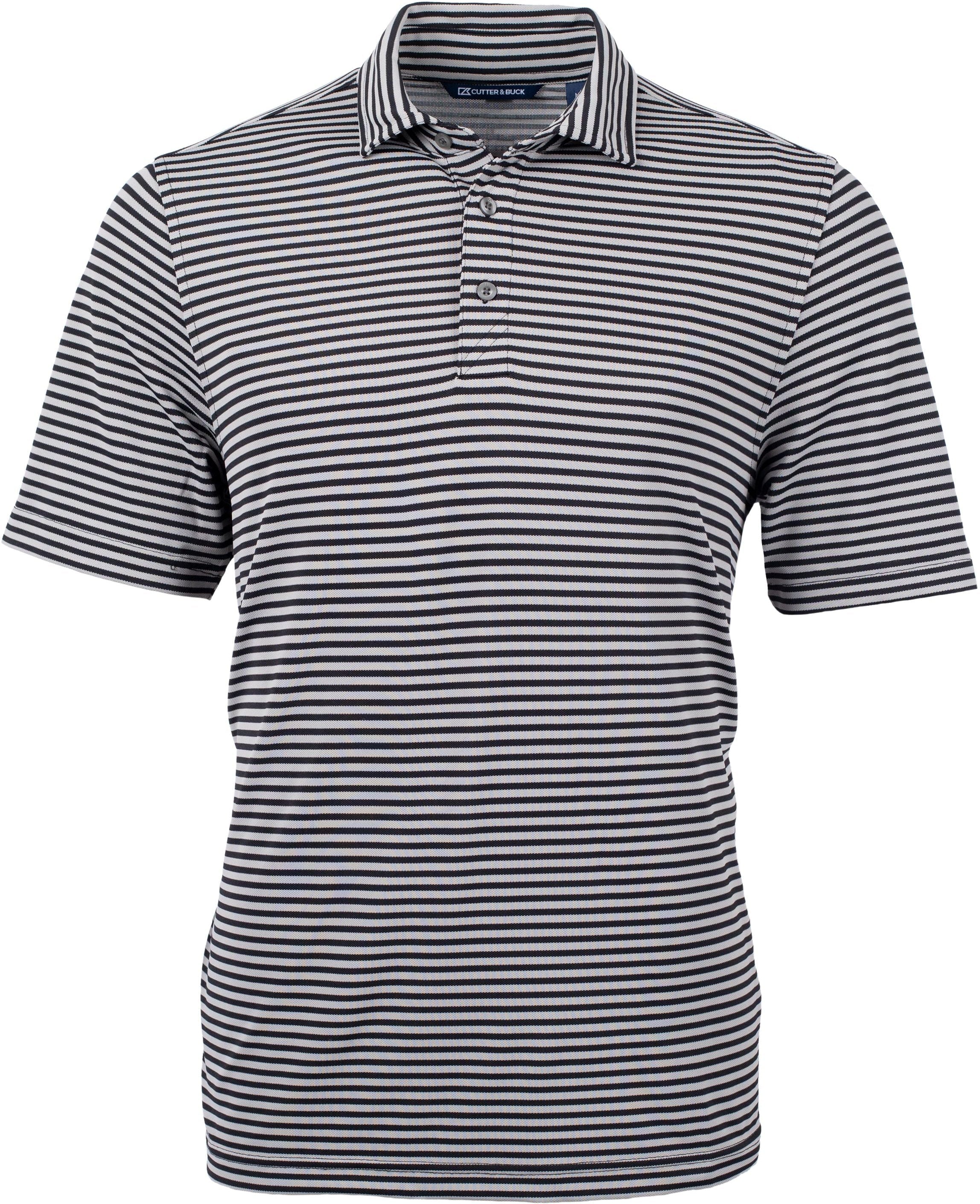 Cutter & Buck Virtue Eco Pique Stripe Recycled Polo