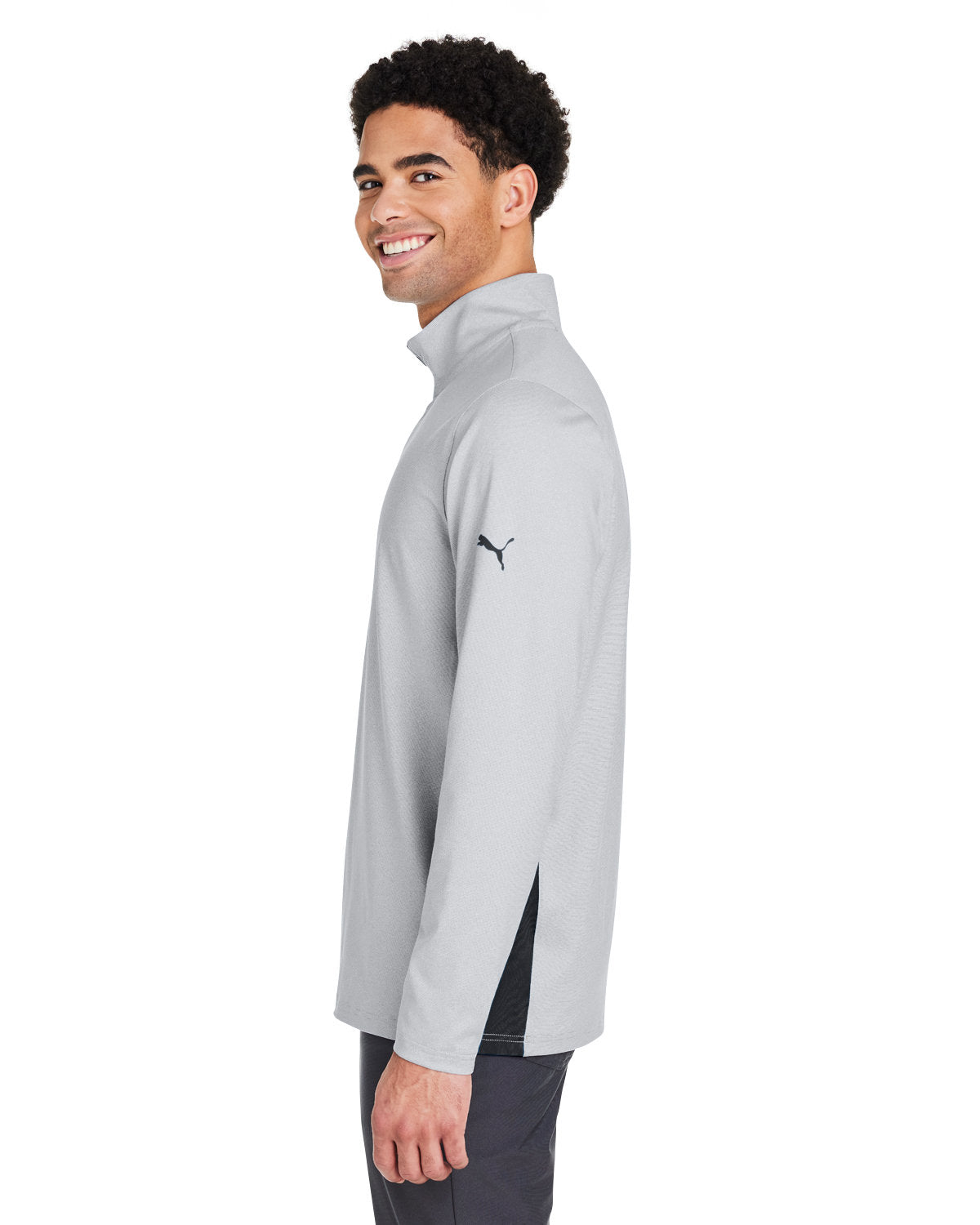 Puma Golf Mesa Stripe Quarter-Zip