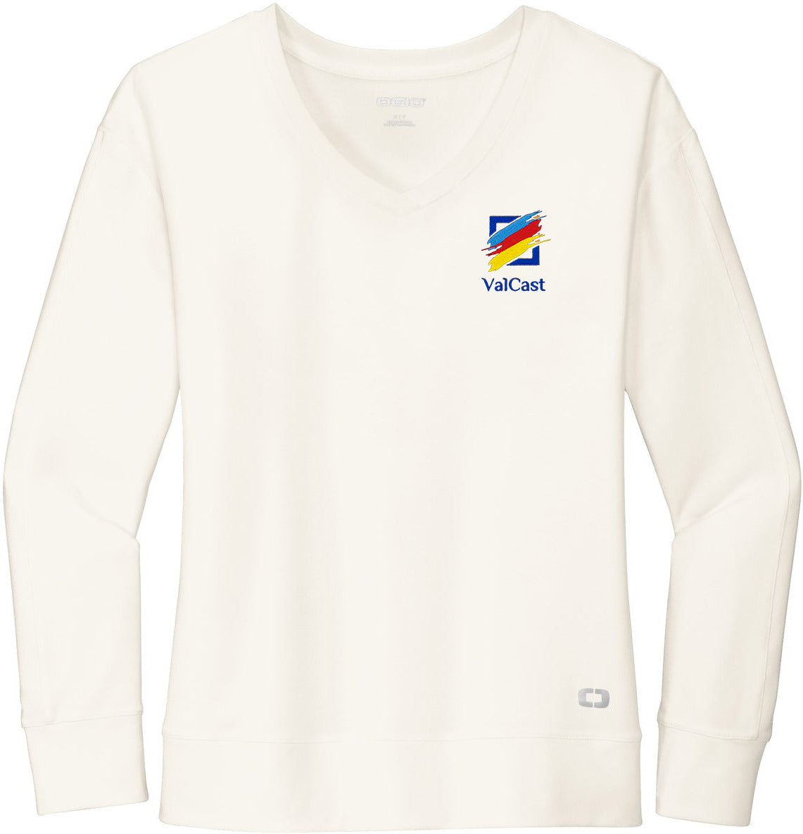 OGIO Ladies Luuma Flex Long Sleeve V-Neck