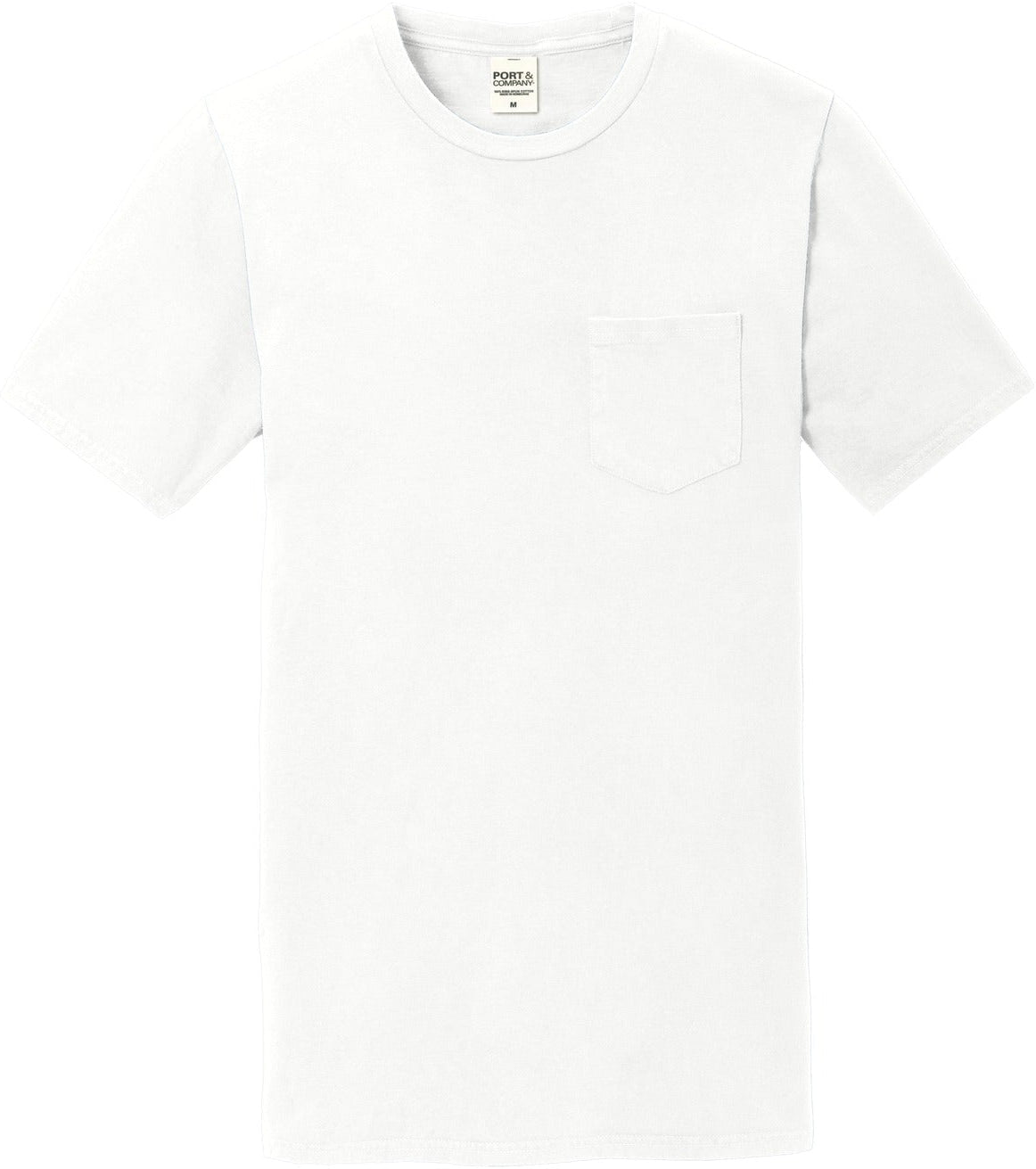 Port & Company Beach Wash Garment-Dyed Pocket Tee