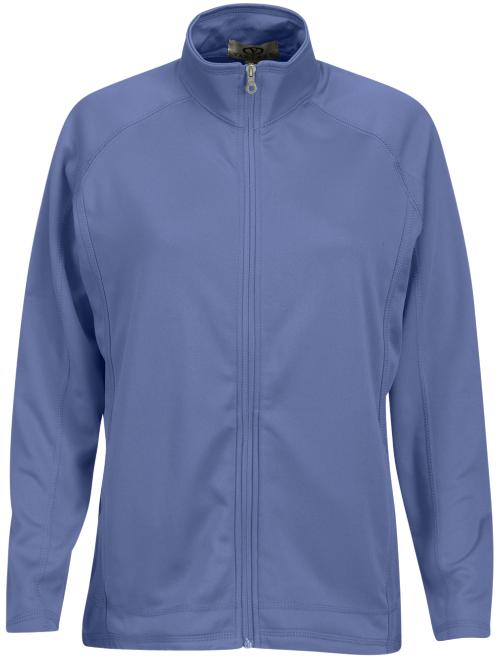 OUTLET-Vantage Ladies Brushed Back Micro-Fleece Full-Zip Jacket