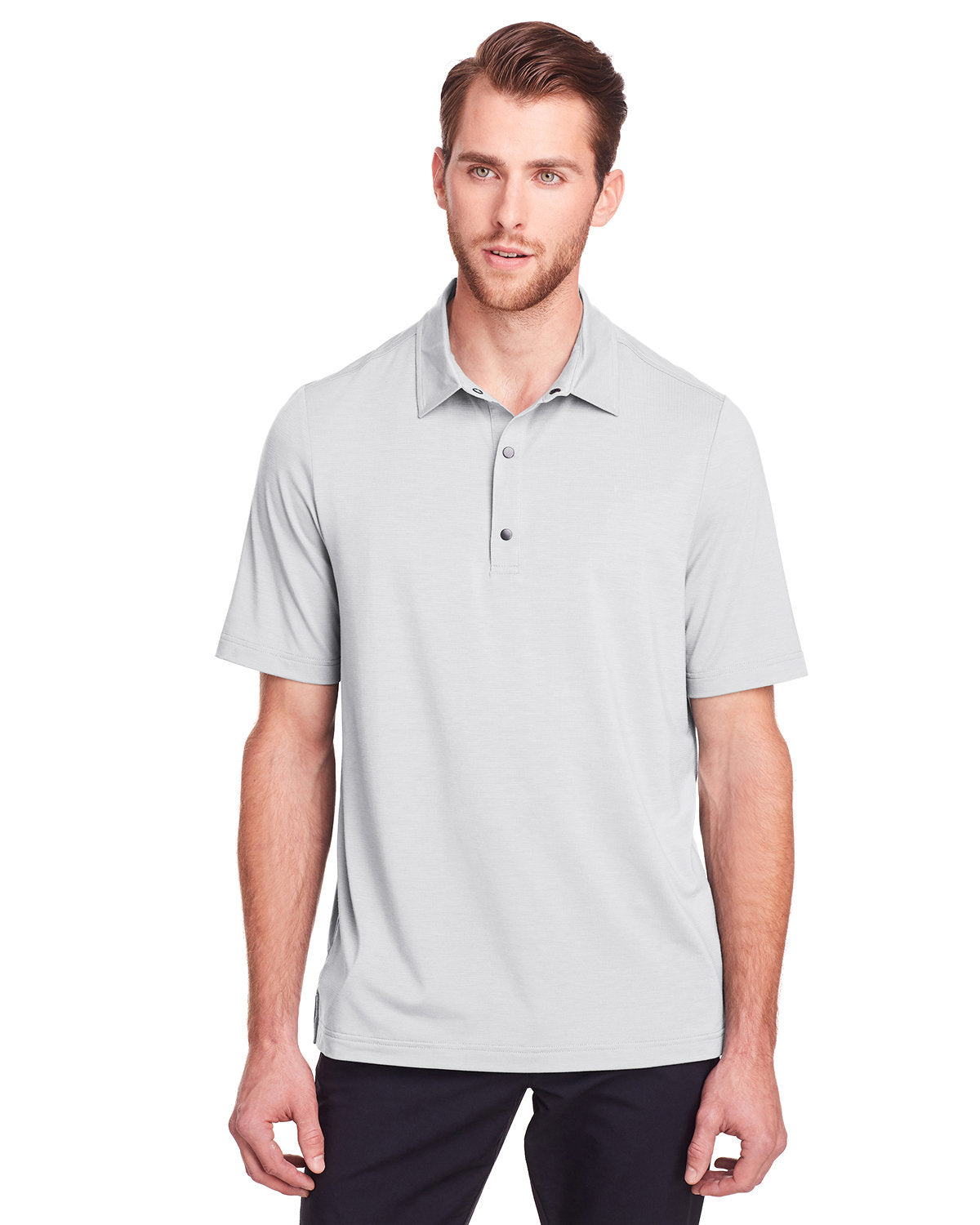 North End Jaq Snap-Up Stretch Performance Polo