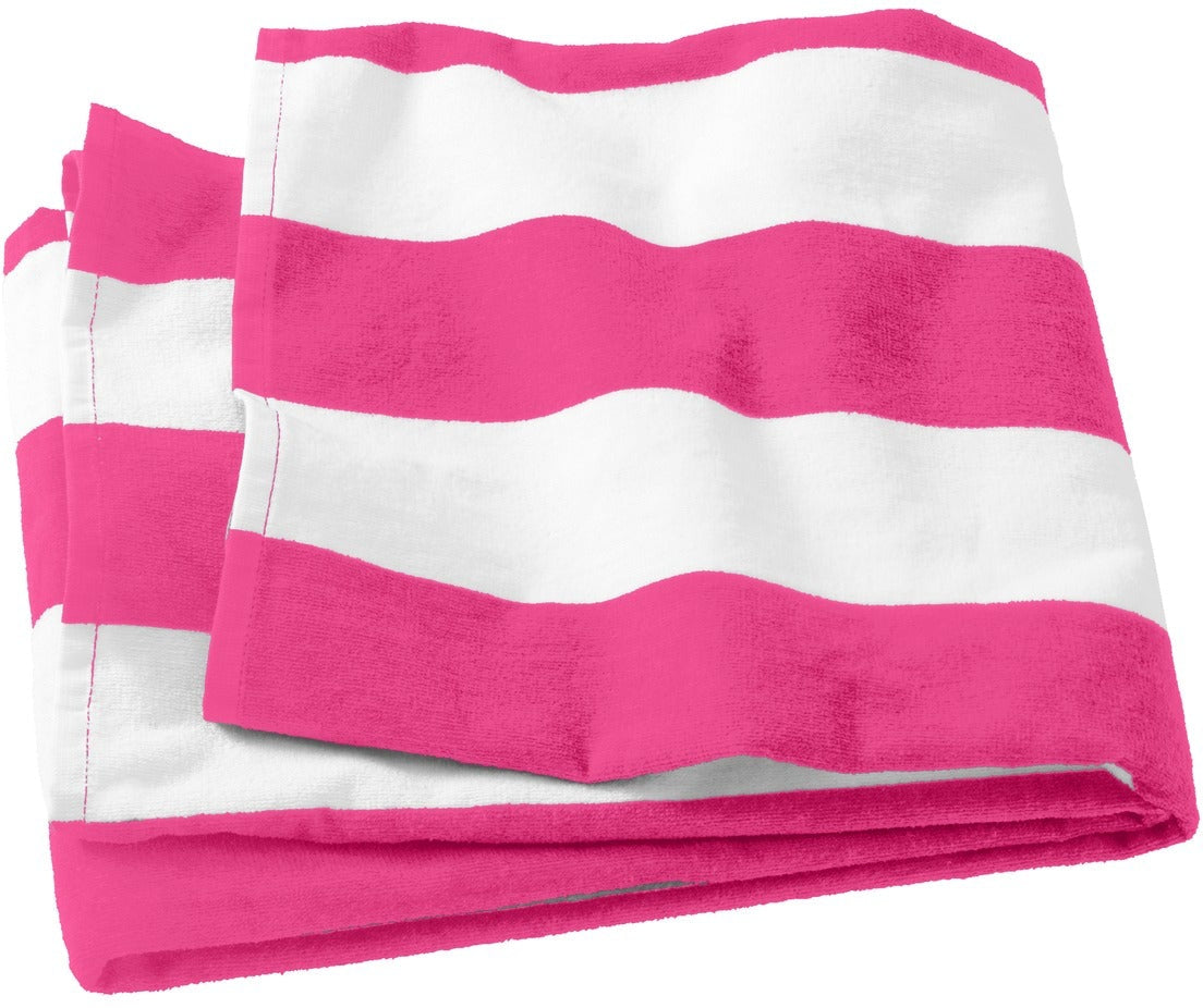 Port Authority Cabana Stripe Beach Towel