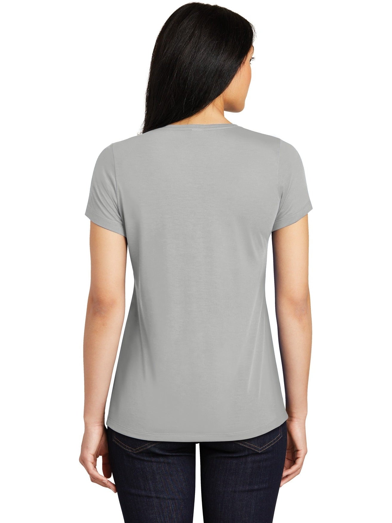 Sport-Tek Ladies Posicharge Competitor Cotton Touch Scoop Neck Tee