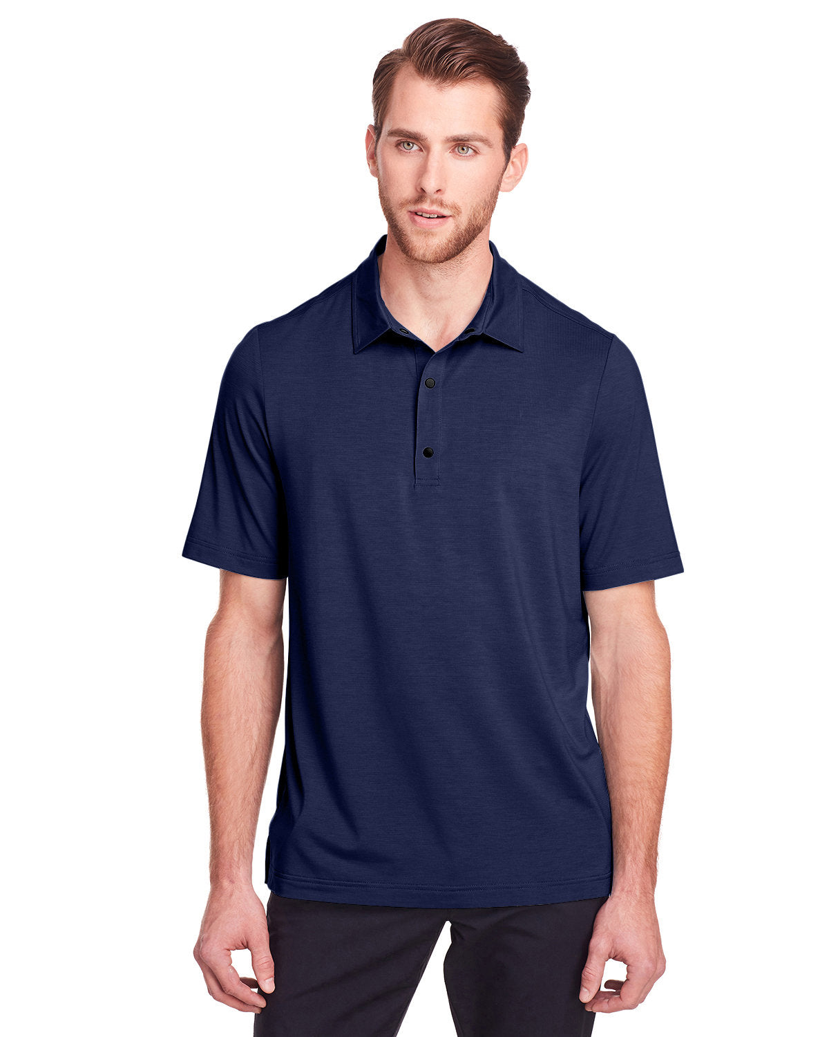 North End Jaq Snap-Up Stretch Performance Polo