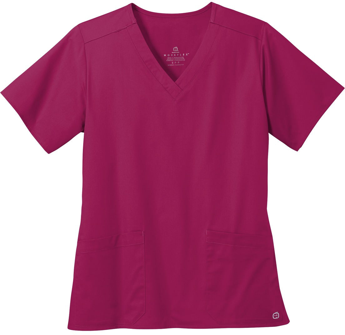 WonderWink Ladies WorkFlex V-Neck Top