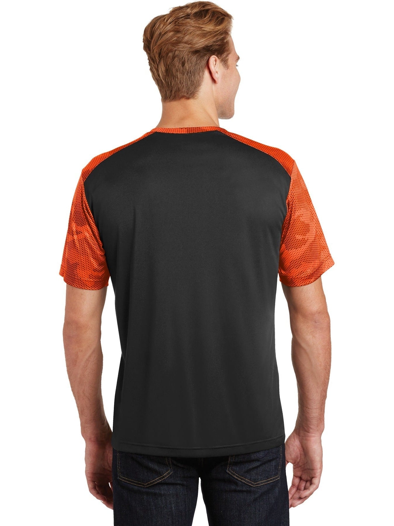 Sport-Tek Camohex Colorblock Tee