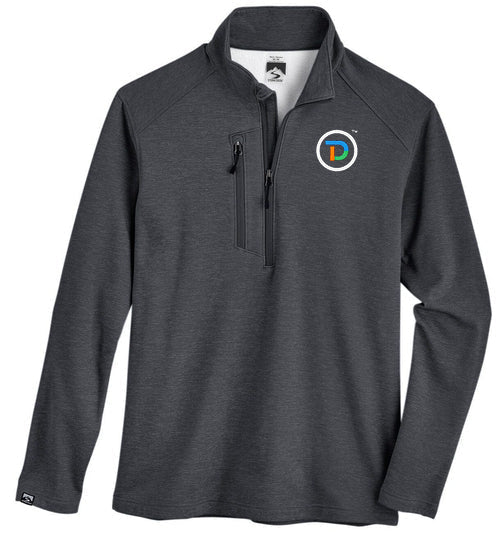 Storm Creek Commander  Long Sleeve 1/4 Zip Twill Fleece Pullover