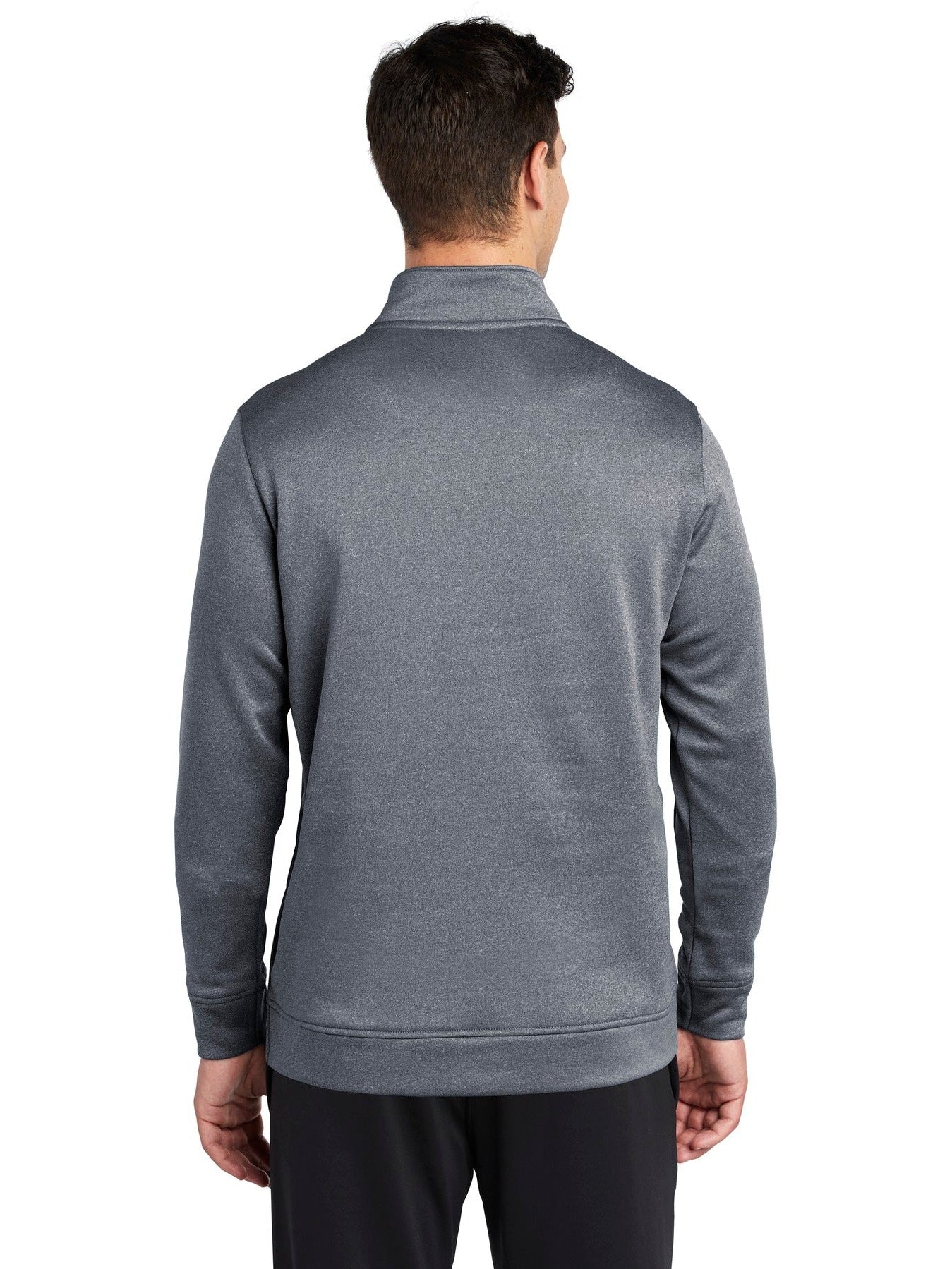 Sport-Tek Posicharge Sport-Wick Heather Fleece 1/4-Zip Pullover