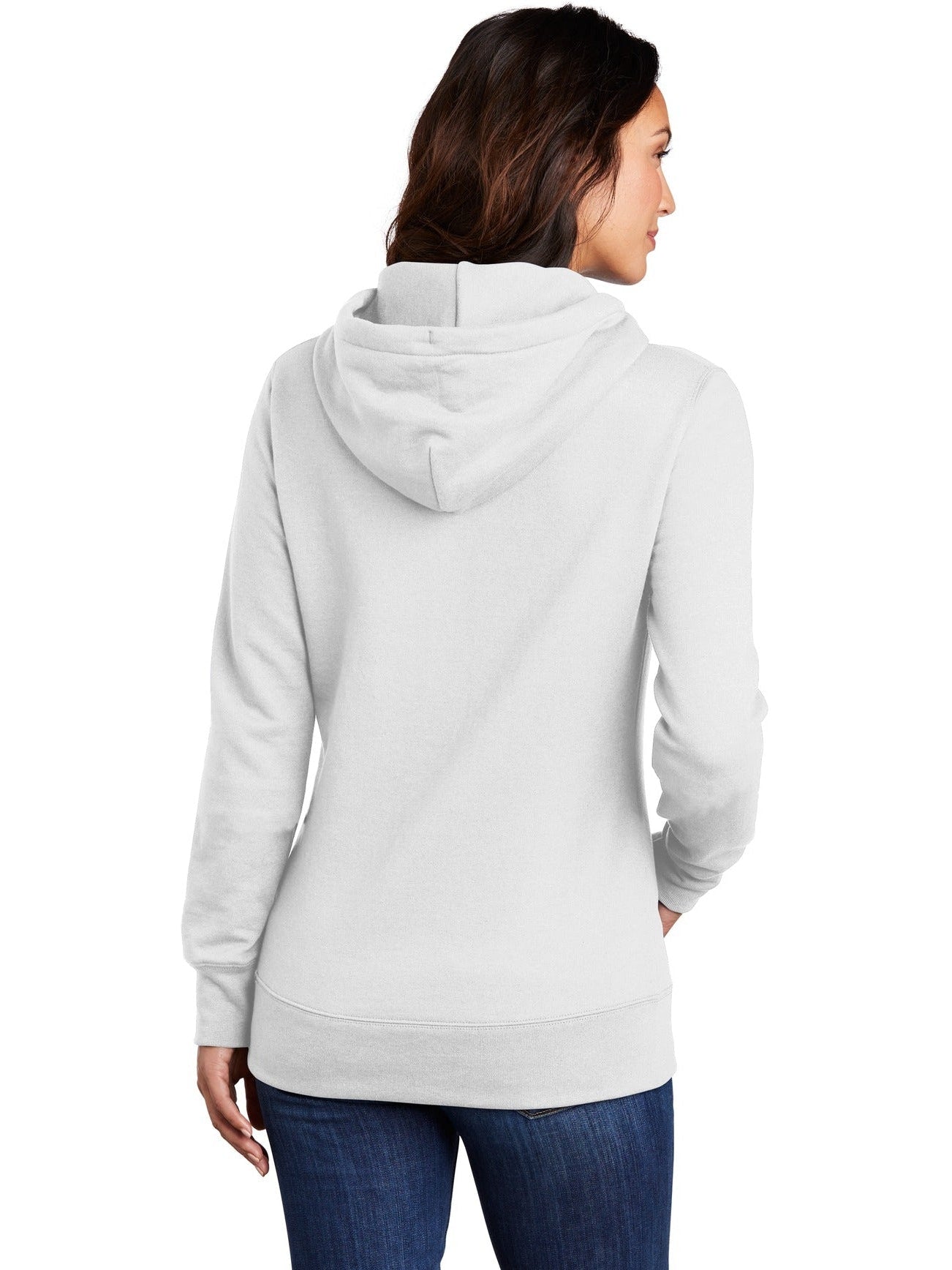 Port & Company Ladies Core Fleece Pullover Hooded Sweatshirt