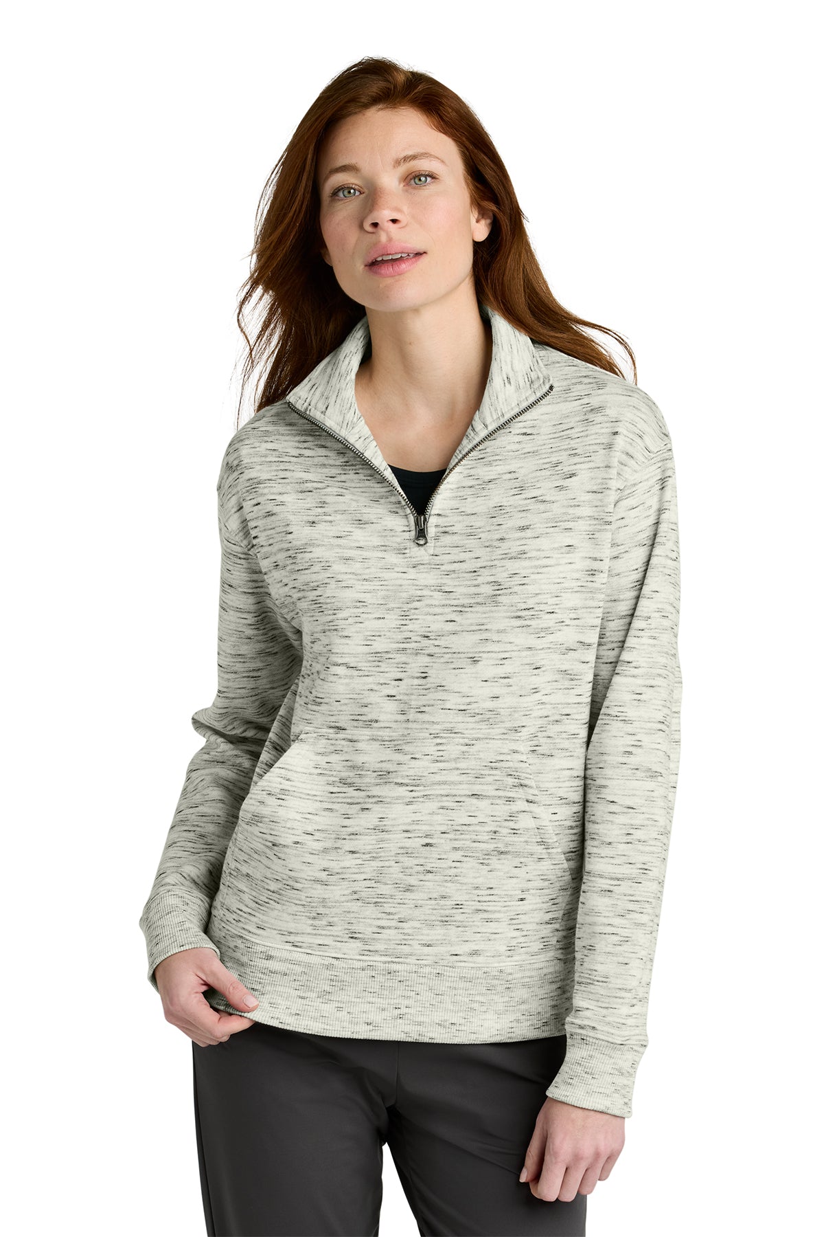 tentree Ladies Space Dye Fleece 1/4-Zip