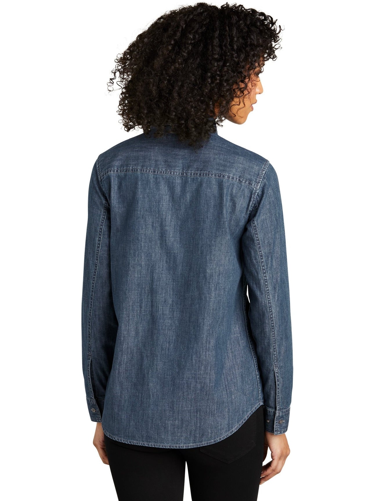 Port AuthorityLadies Long Sleeve Perfect Denim Shirt