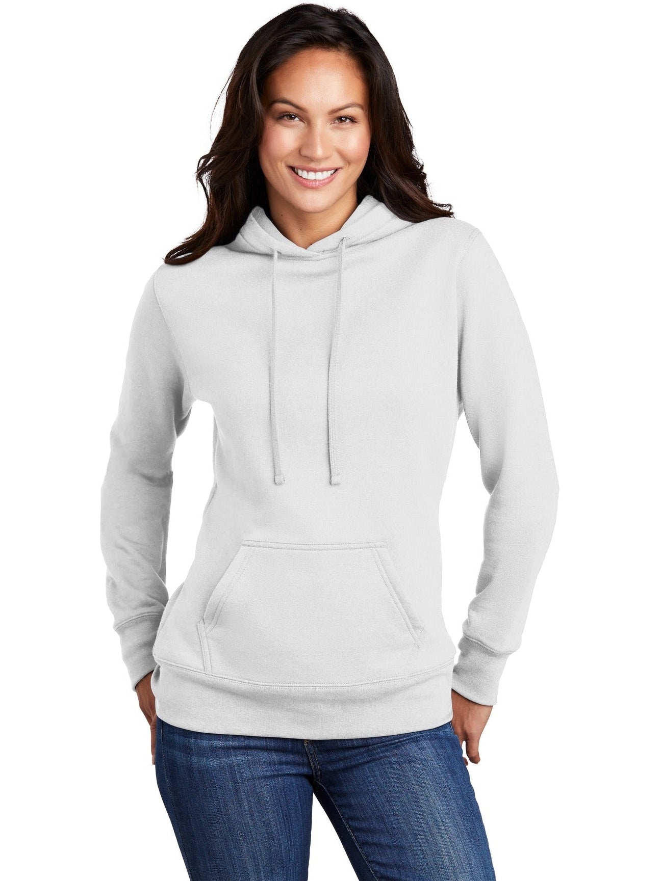 Port & Company Ladies Core Fleece Pullover Hooded Sweatshirt