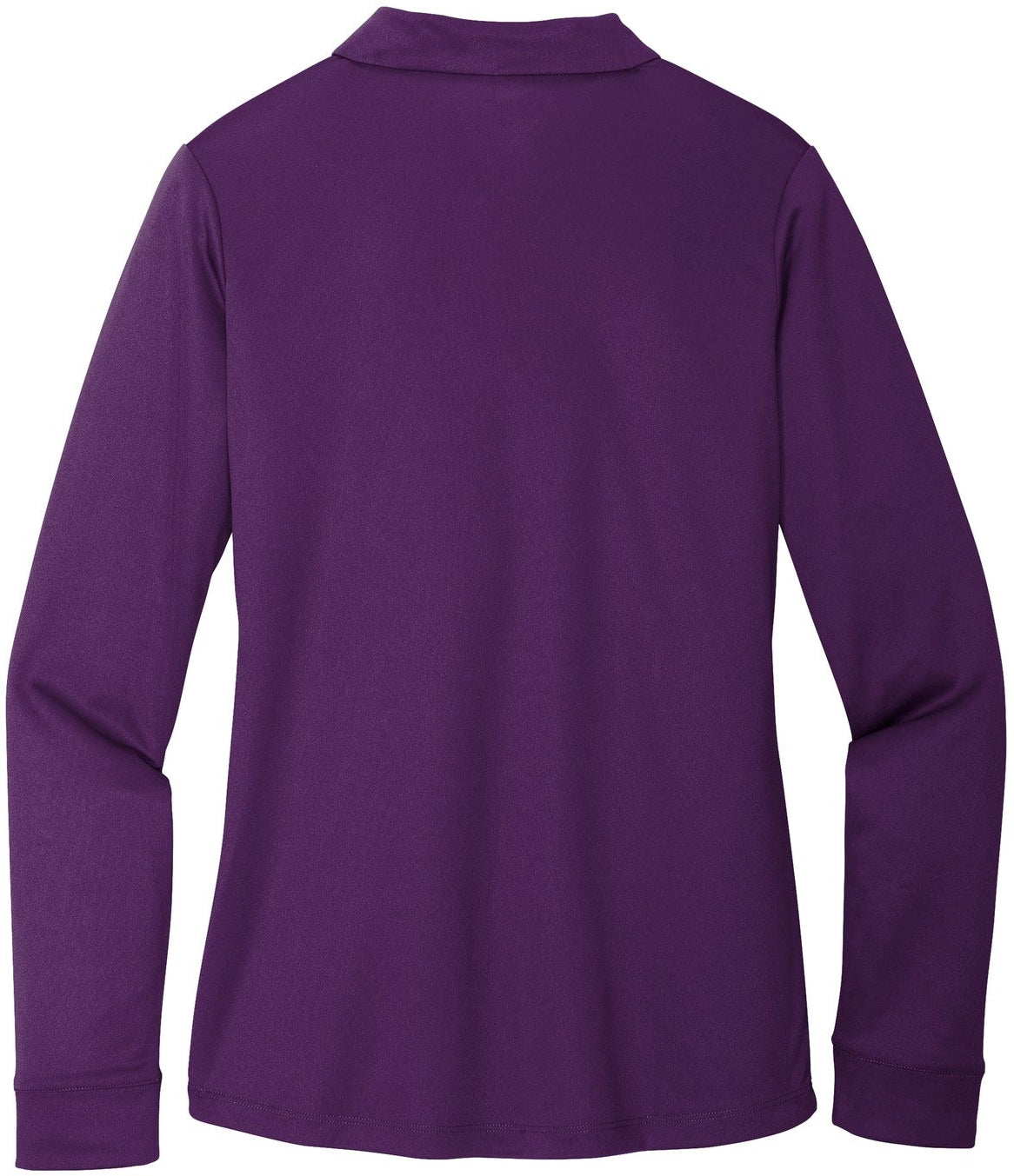 OUTLET-Port AuthorityLadies Silk Touch Performance Long Sleeve Polo