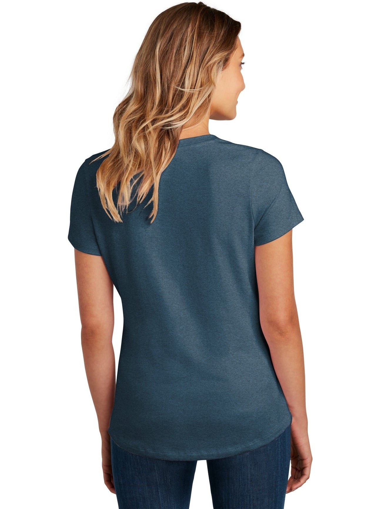 District Ladies Flex Scoop Neck Tee