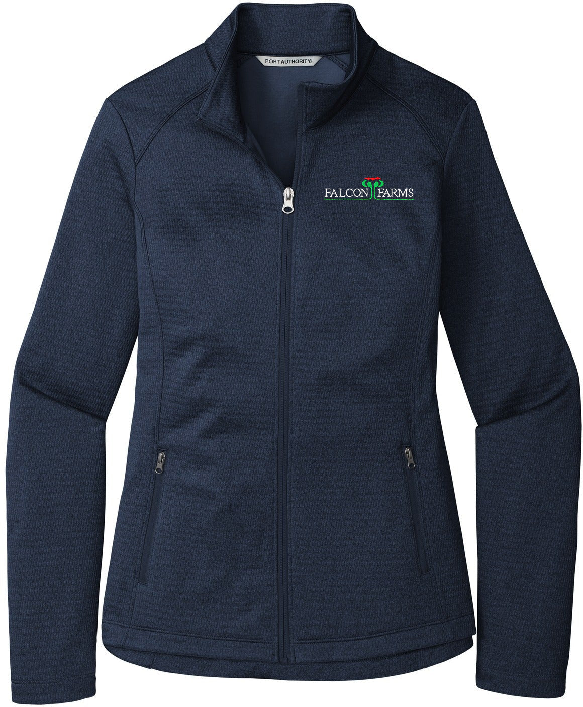 Port Authority Ladies Diamond Heather Fleece Full-Zip Jacket