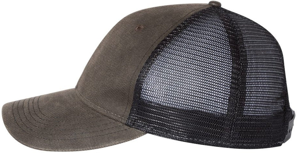 Sportsman Faux Waxy Trucker Cap