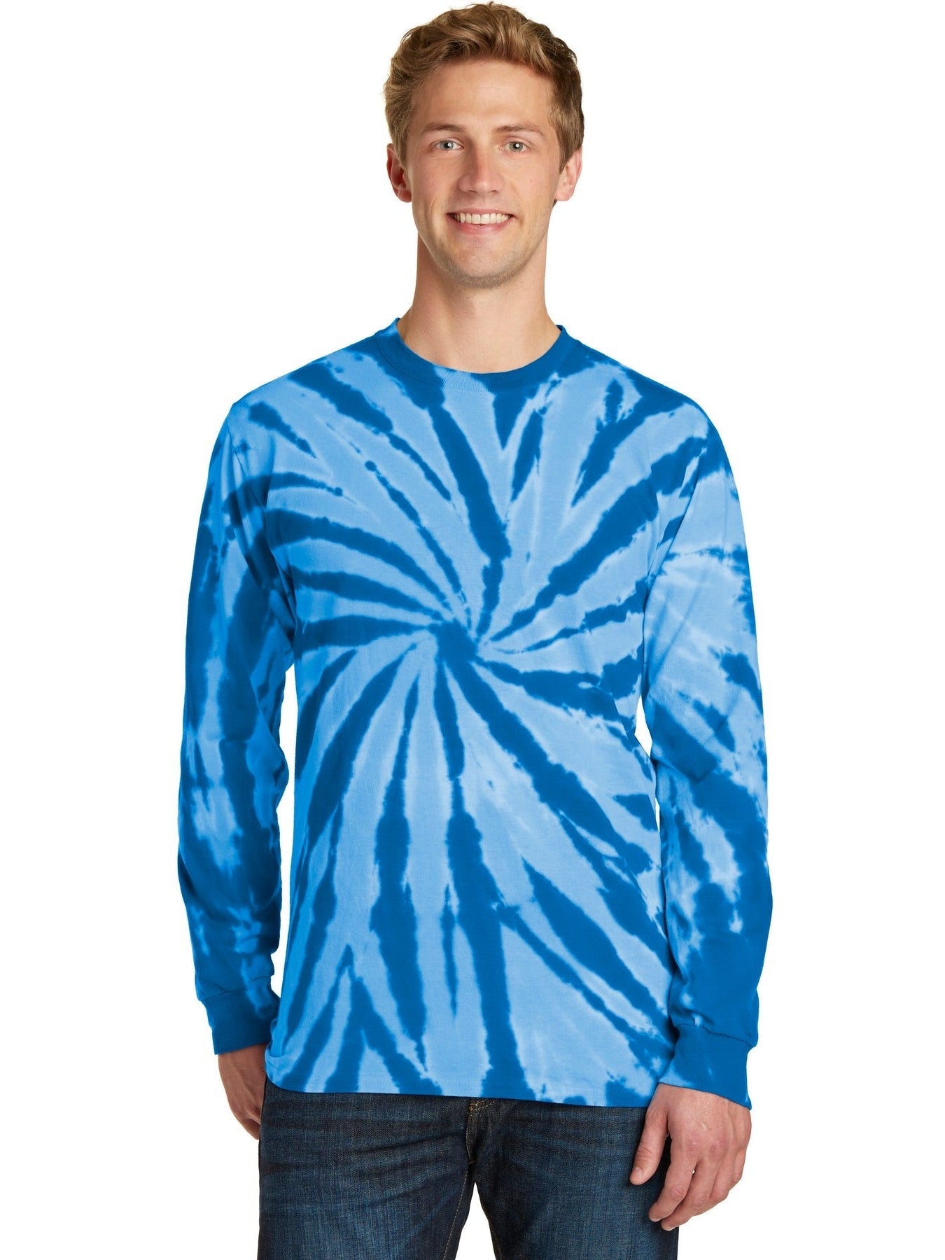 Port & Company Tie-Dye Long Sleeve Tee