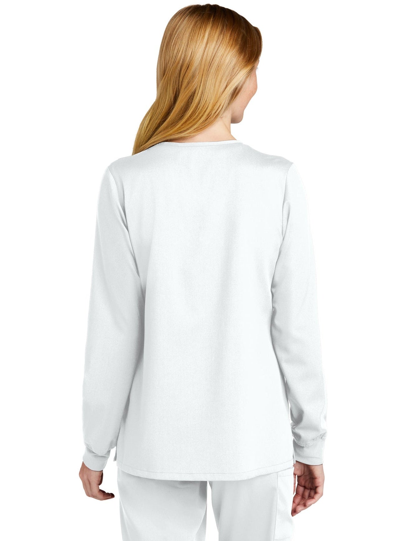 WonderWink Ladies Premiere Flex Full-Zip Scrub Jacket