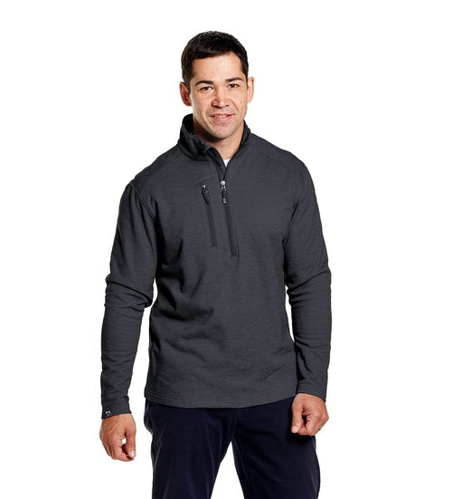 Storm Creek Commander  Long Sleeve 1/4 Zip Twill Fleece Pullover