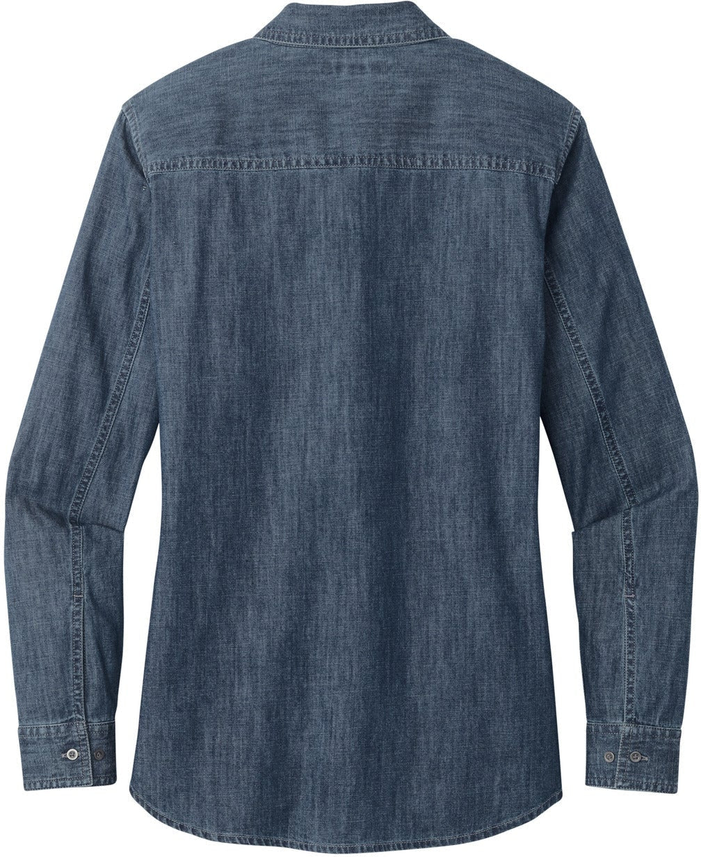 Port AuthorityLadies Long Sleeve Perfect Denim Shirt