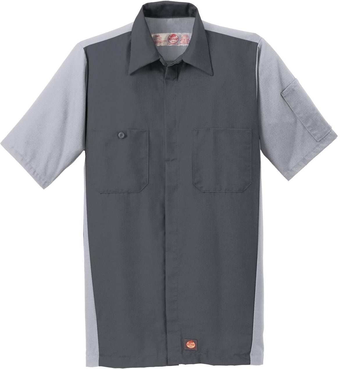 Red KapShort Sleeve Ripstop Crew Shirt