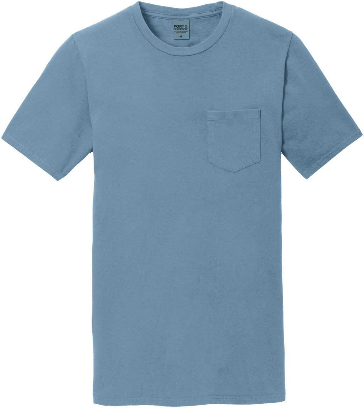 Port & Company Beach Wash Garment-Dyed Pocket Tee