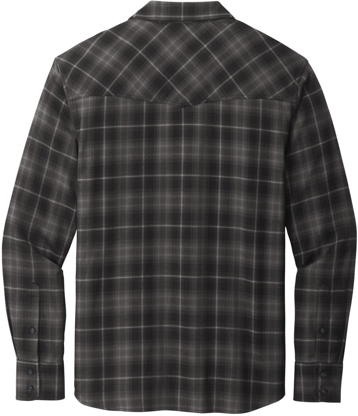 Port AuthorityLong Sleeve Ombre Plaid Shirt