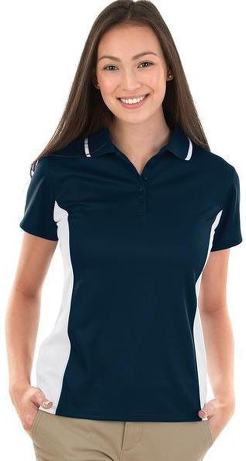 Charles River Ladies Color Blocked Wicking Polo