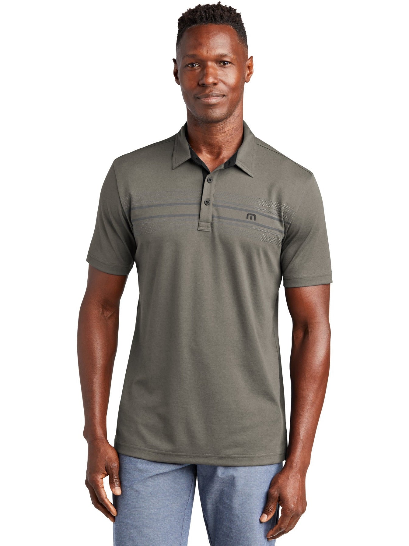 TravisMathew Monterey Chest Stripe Polo