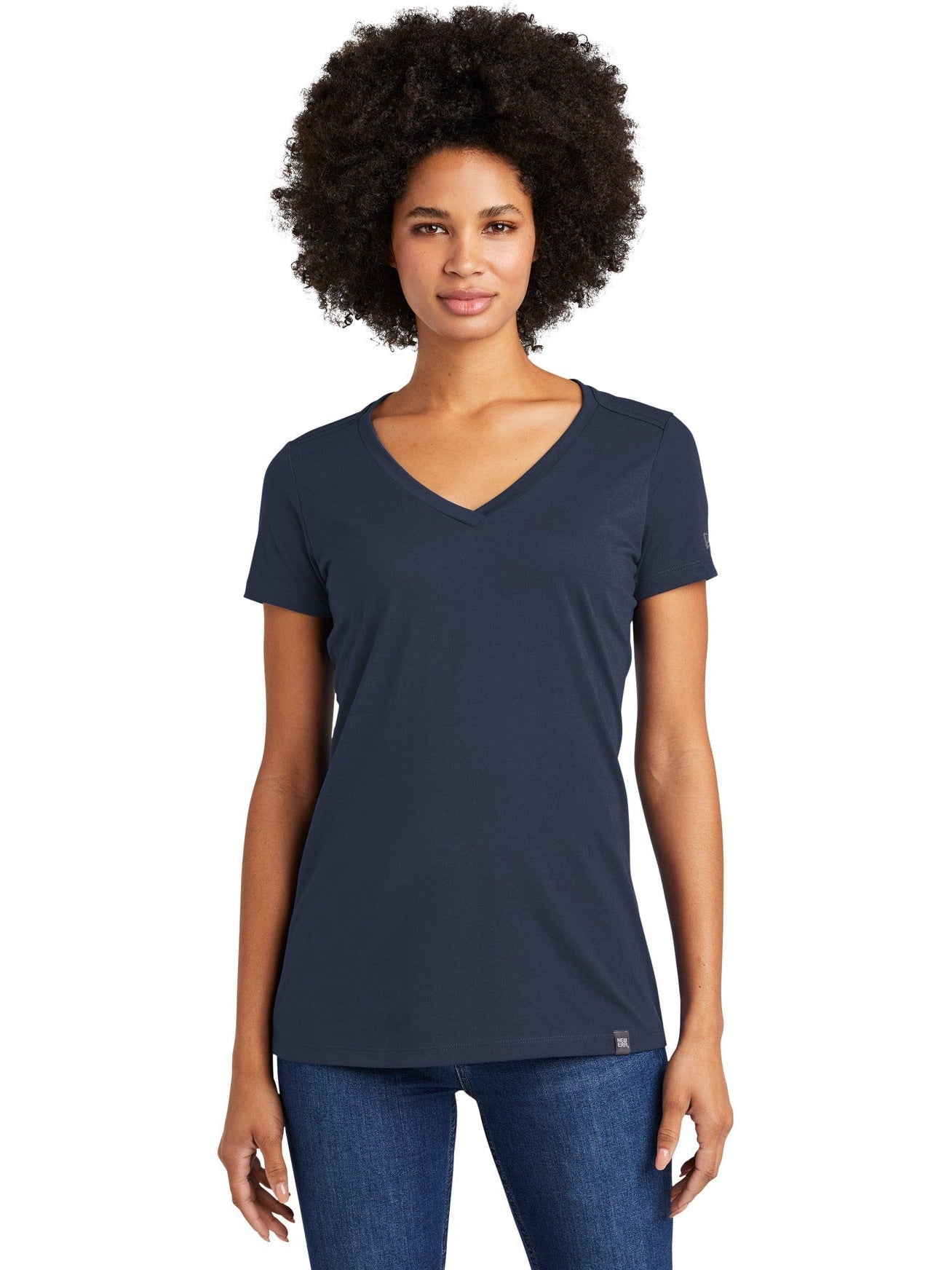 New EraLadies Heritage Blend V-Neck Tee