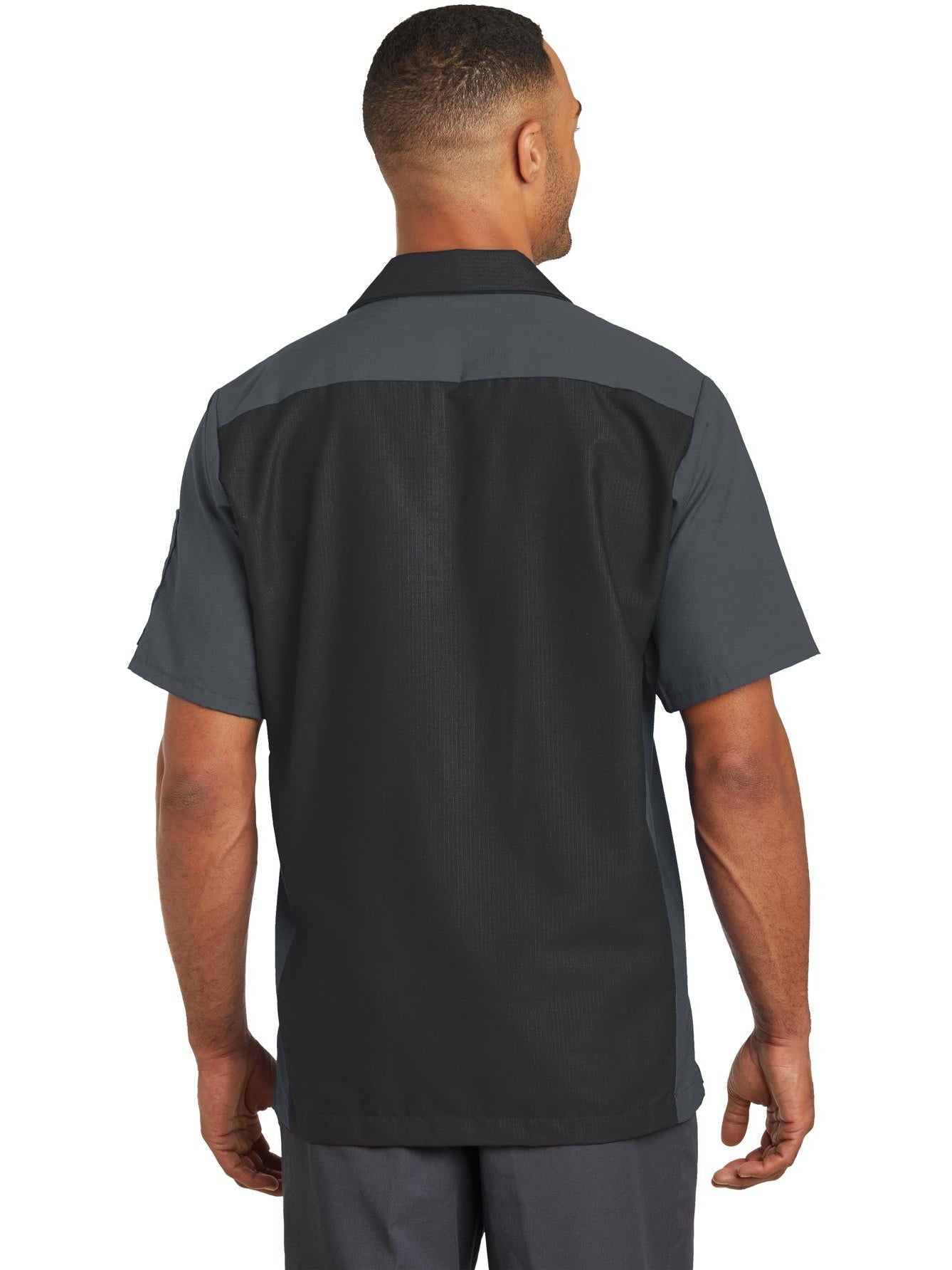 Red KapShort Sleeve Ripstop Crew Shirt