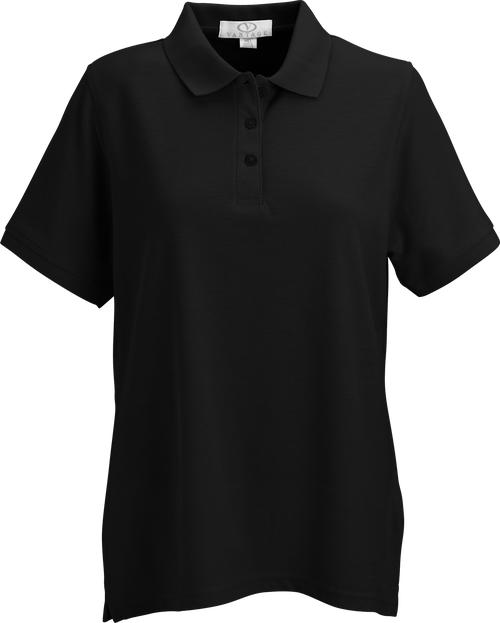 Vantage Ladies Soft-Blend Double-Tuck Pique Polo