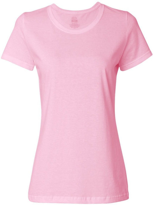 Fruit of the Loom Ladies HD Cotton V-Neck T-Shirt