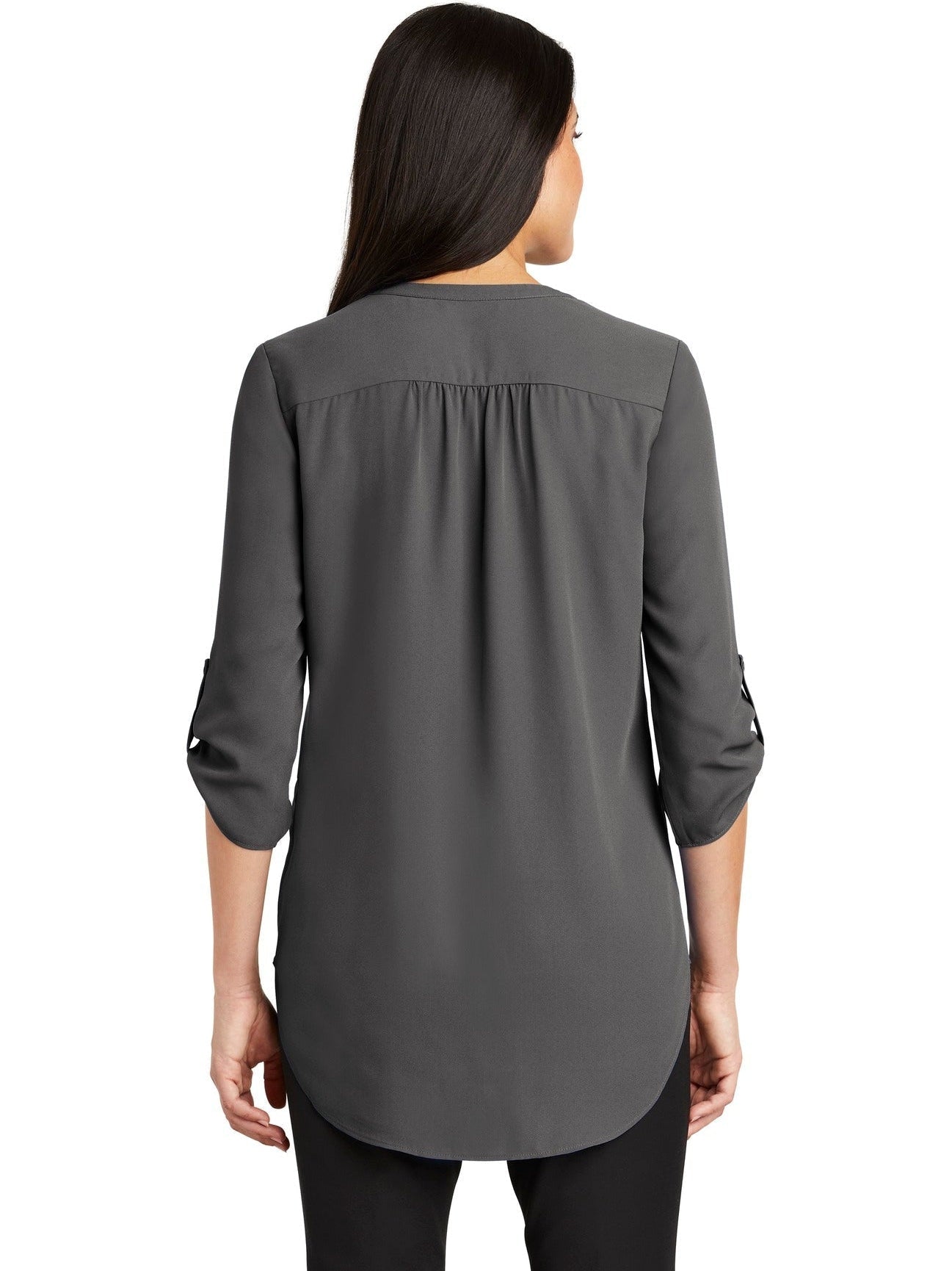 Port Authority Ladies 3/4-Sleeve Tunic Blouse